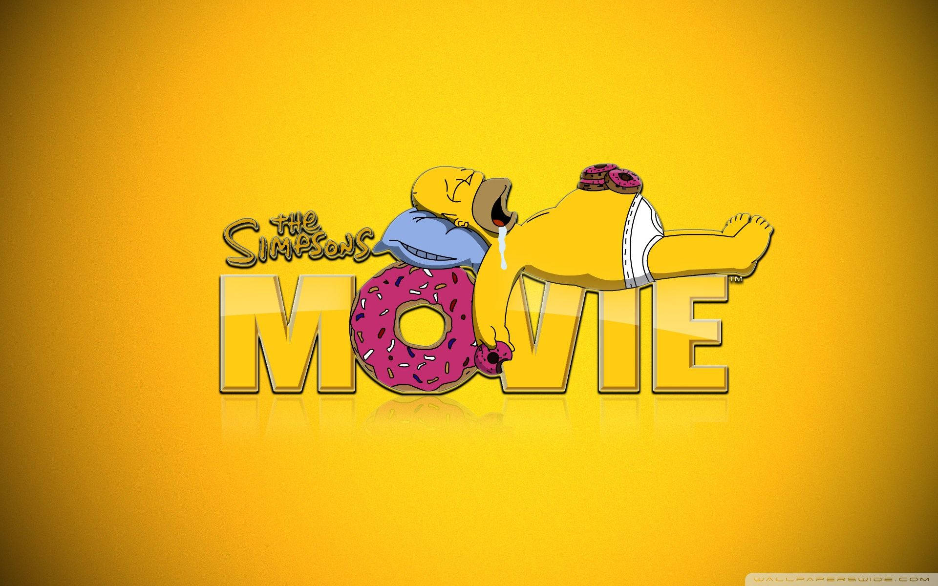 The Simpsons Movie Background