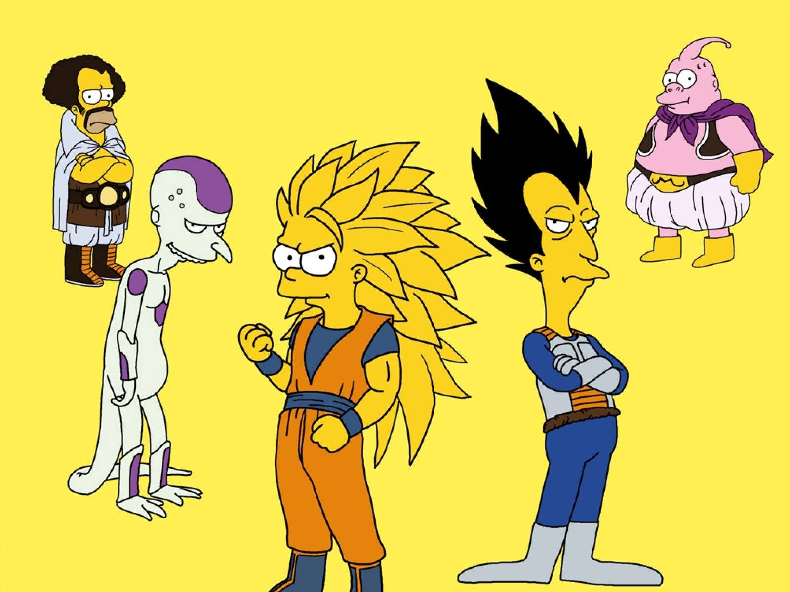 The Simpsons X Dragon Ball