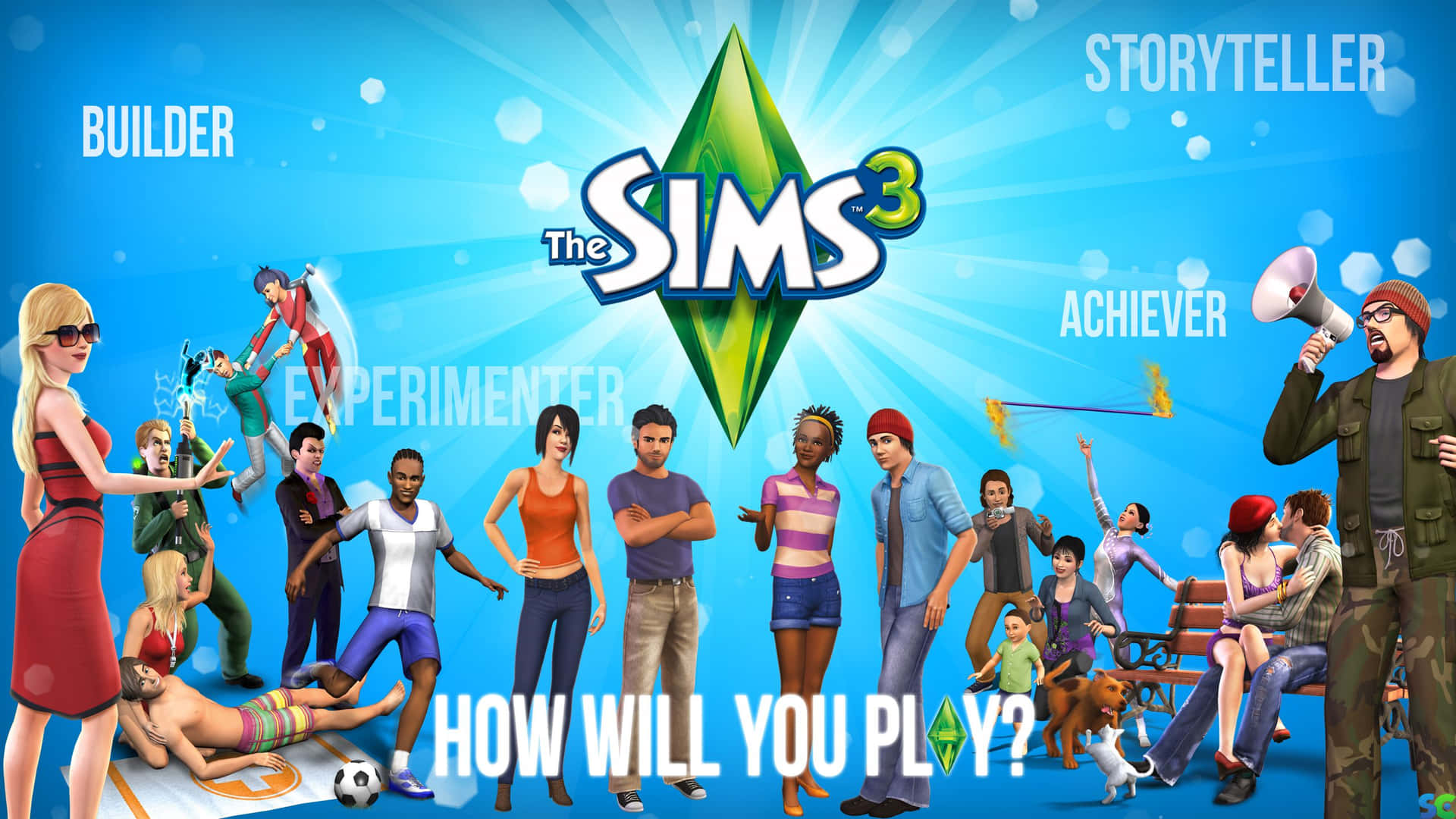 The Sims 3 - How Will You Play? Background