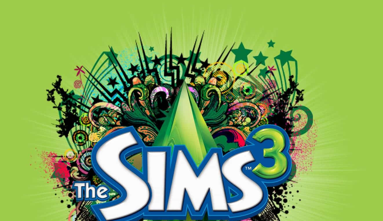 The Sims 3 Pop Art Background