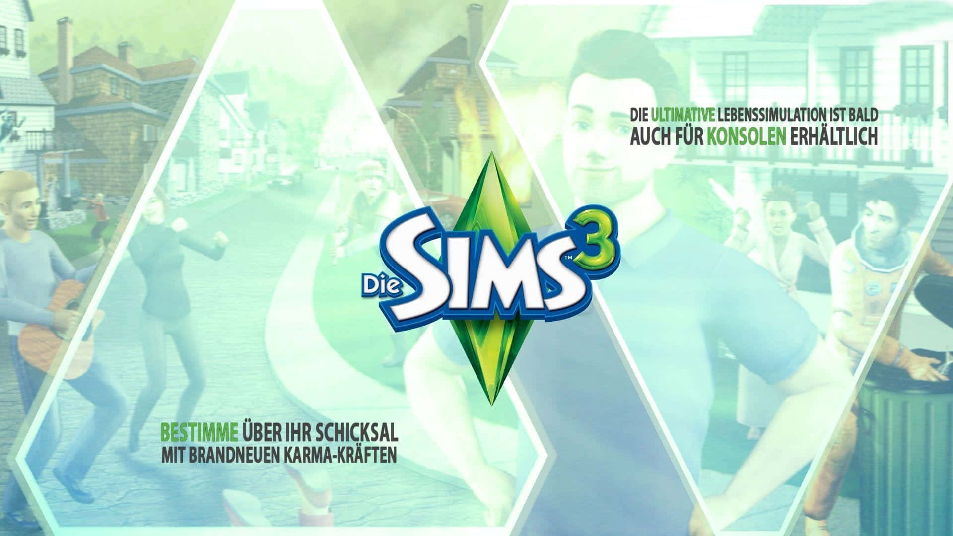The Sims 3 - Screenshot Thumbnail Background