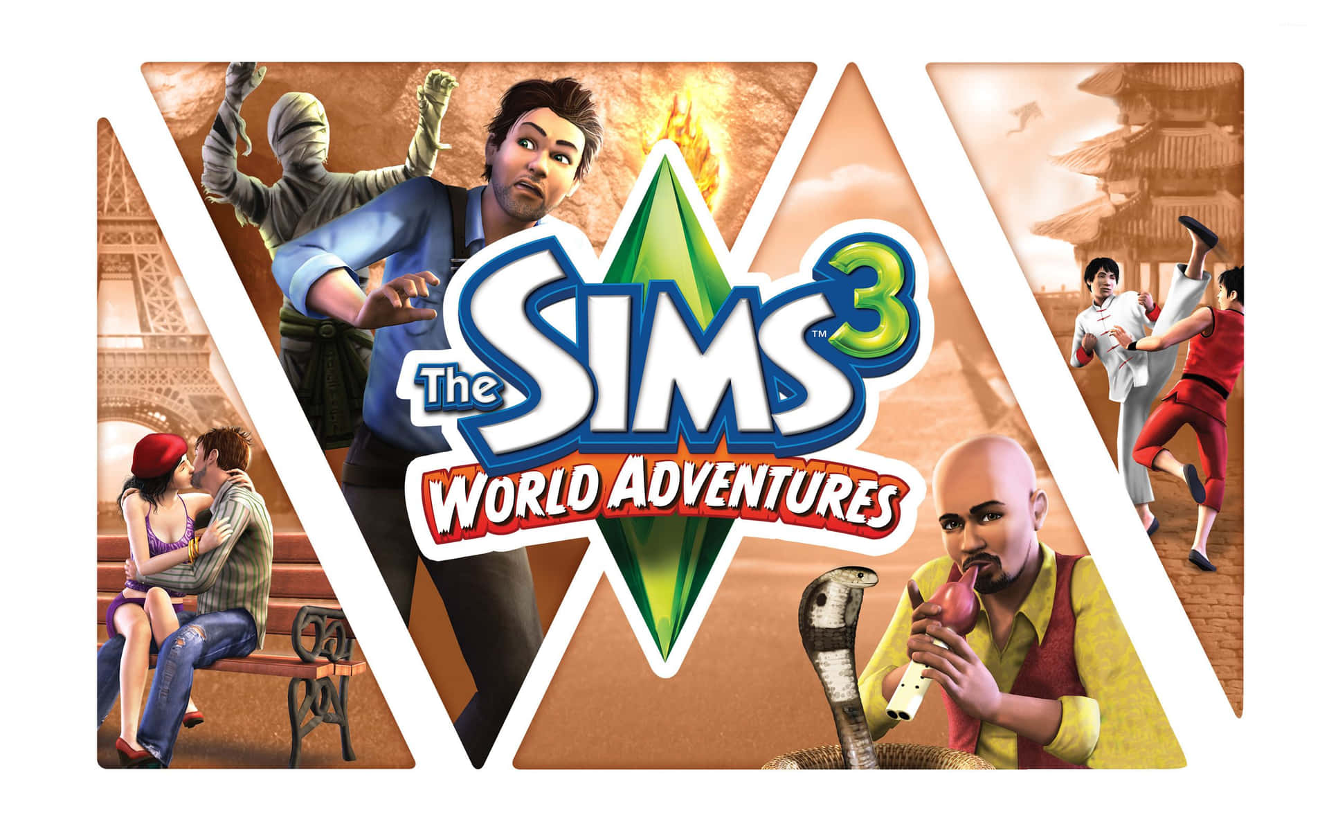 The Sims 3 World Adventures Background