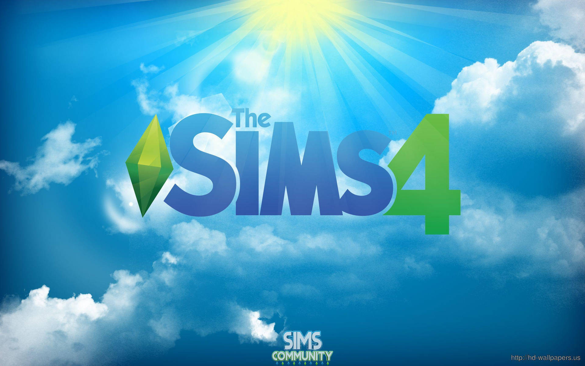 The Sims 4 With Sky