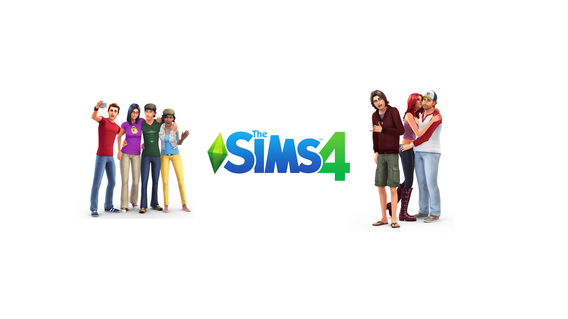 The Sims Characters Poster