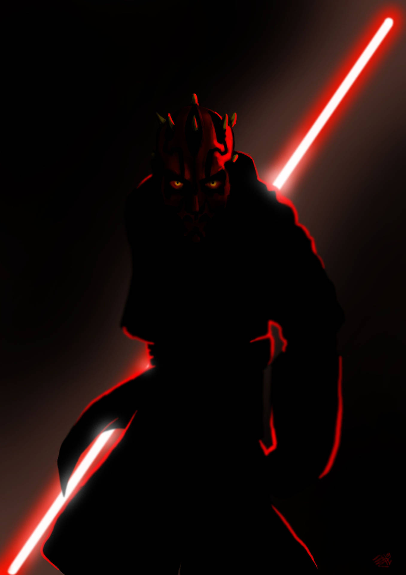 The Sith Lord Darth Maul Is Here Background