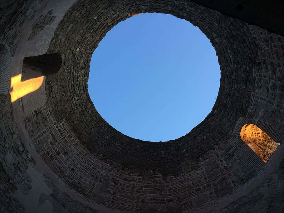 The Sky From Diocletians Palace Background