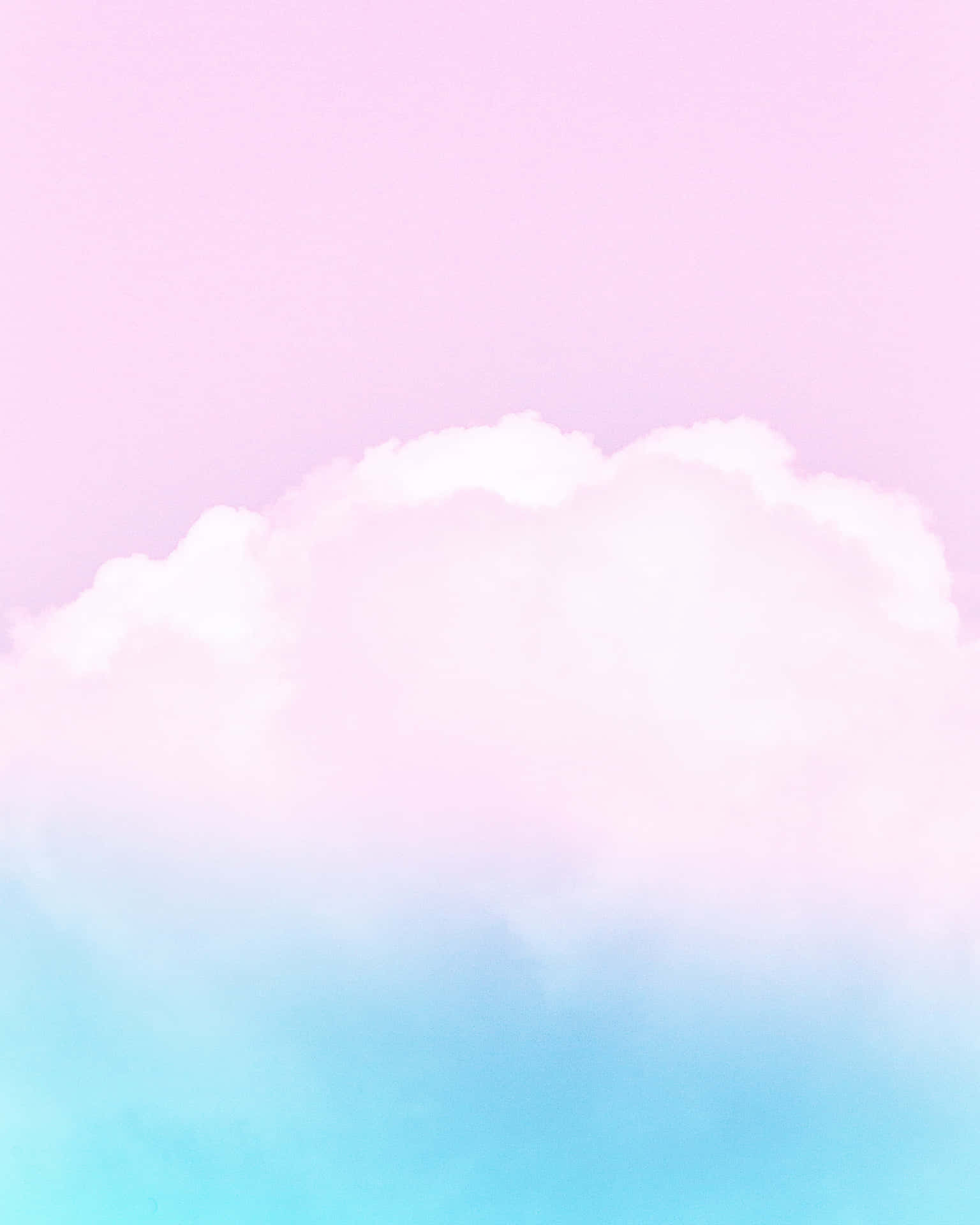 The Sky Is A Delicate Tapestry Of Pink And Blue Background