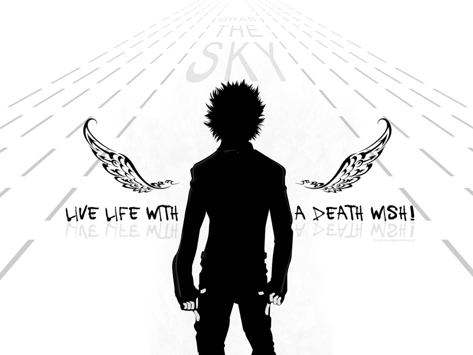 The Sky We Live With Death Wish Wallpaper