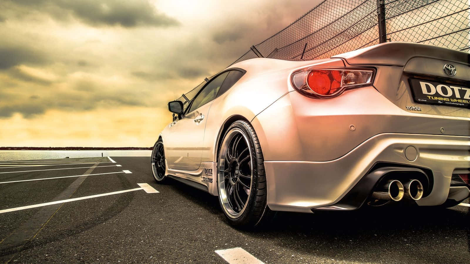 The Sleek, Sporty Toyota 86 Background