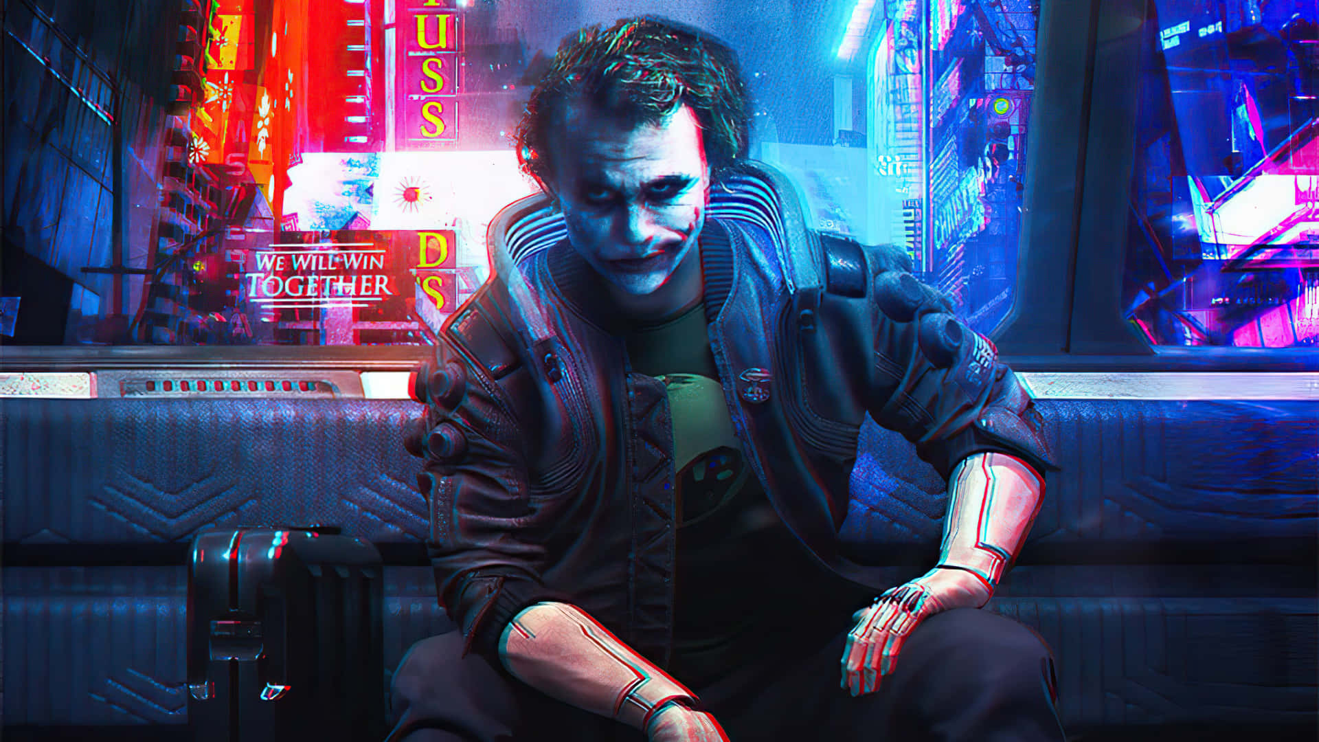The Sneaky And Stylish Cool Joker Background