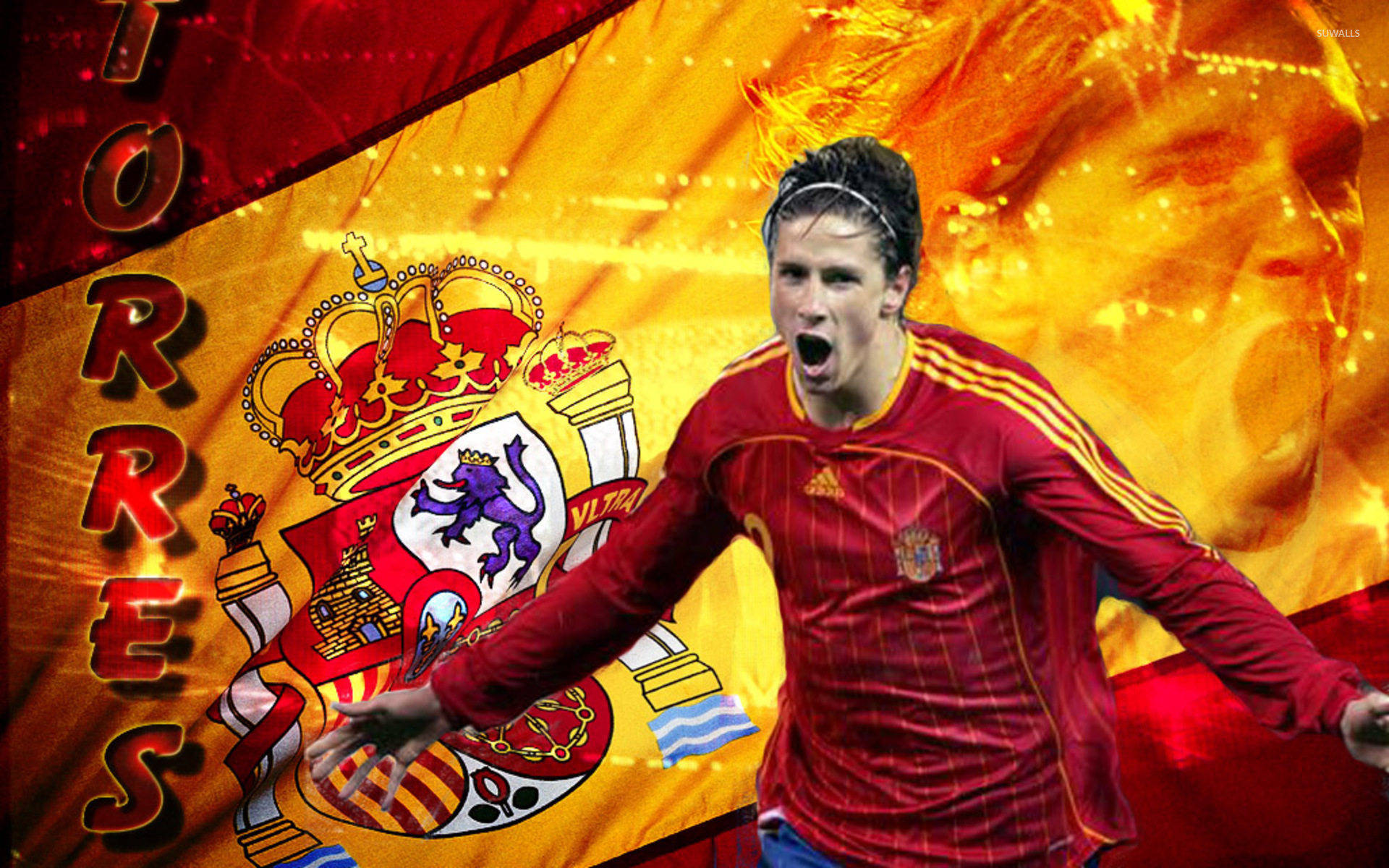 The Soccer King Fernando Torres Background