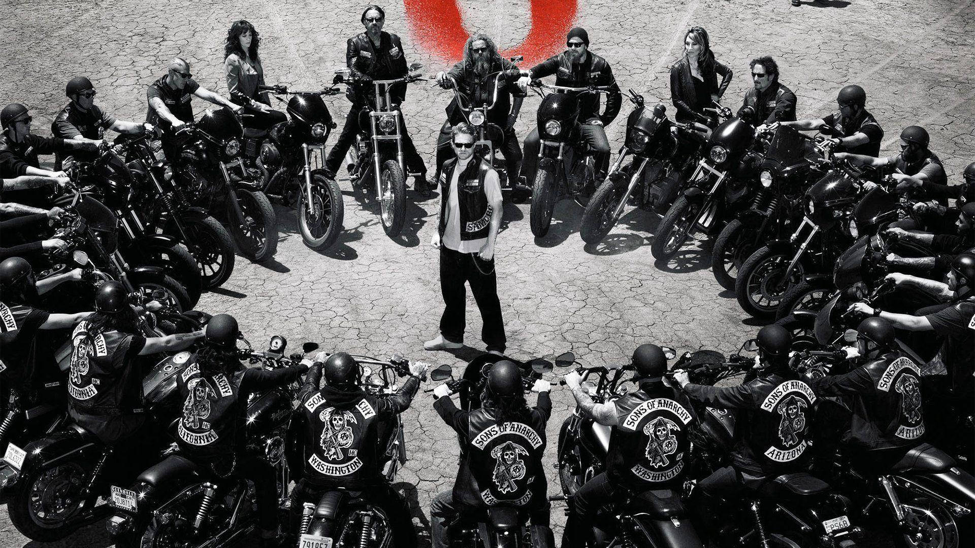The Sons Of Anarchy Ride Together Background