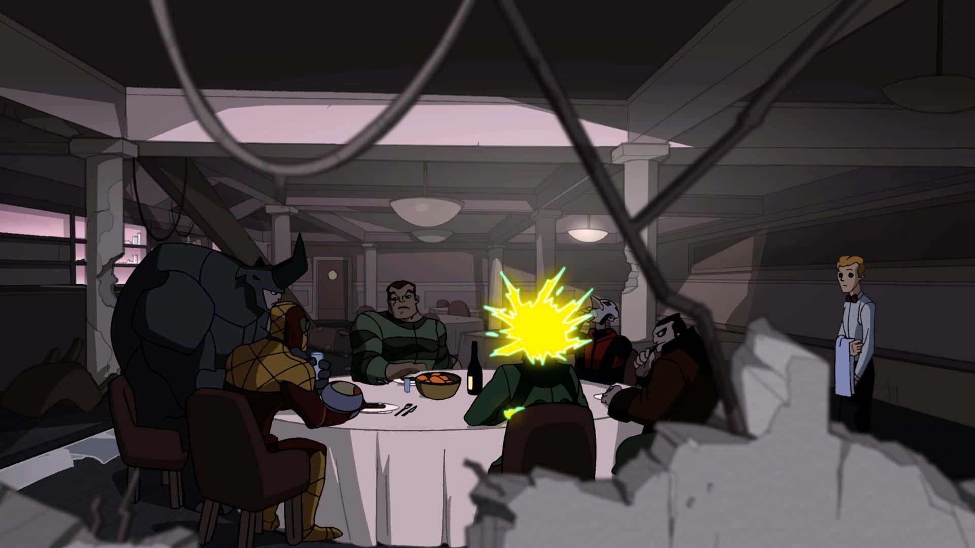 The Spectacular Spider-man Villains Agenda Background