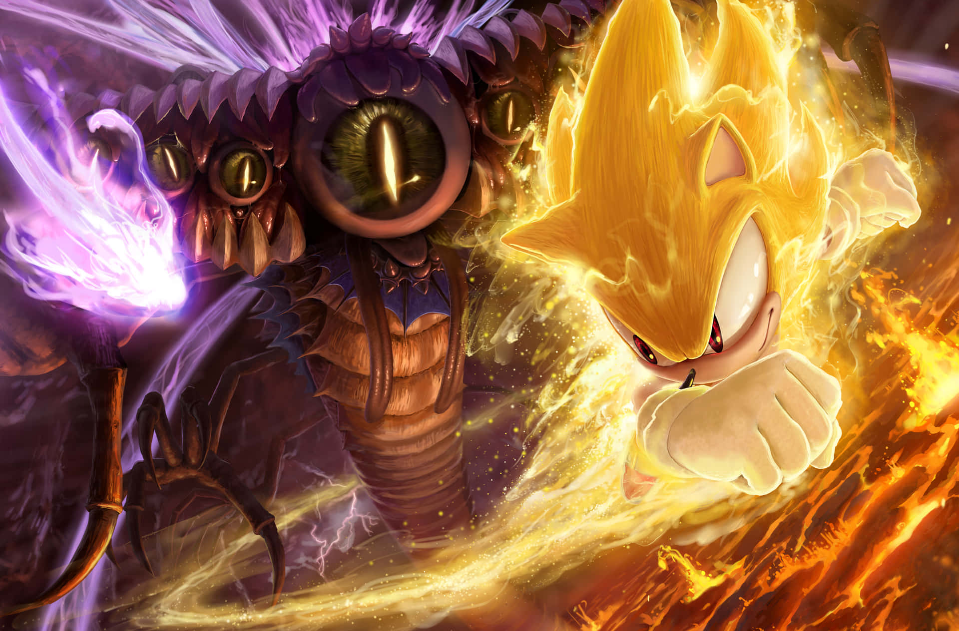 The Speed Of Sound - Super Sonic Background