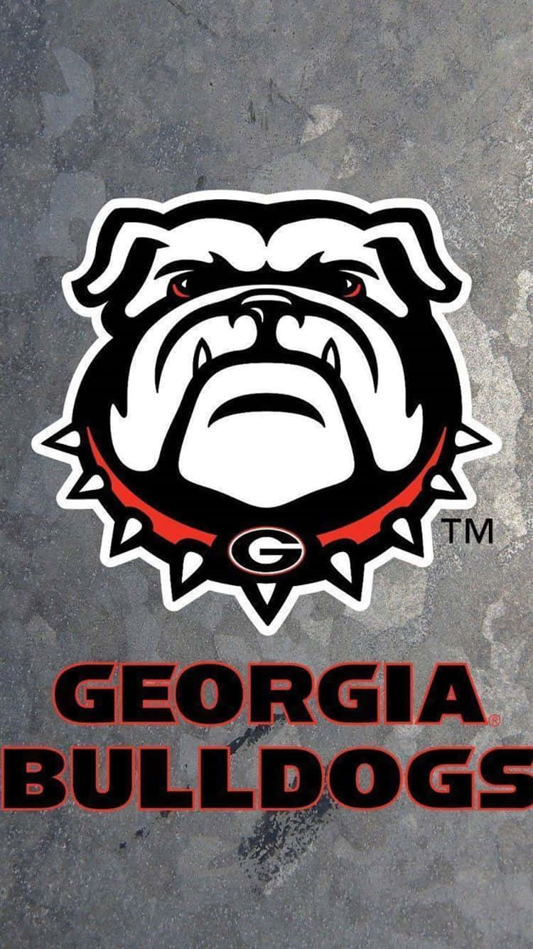 The Spirit Of Georgia Bulldogs On Your Phone Background