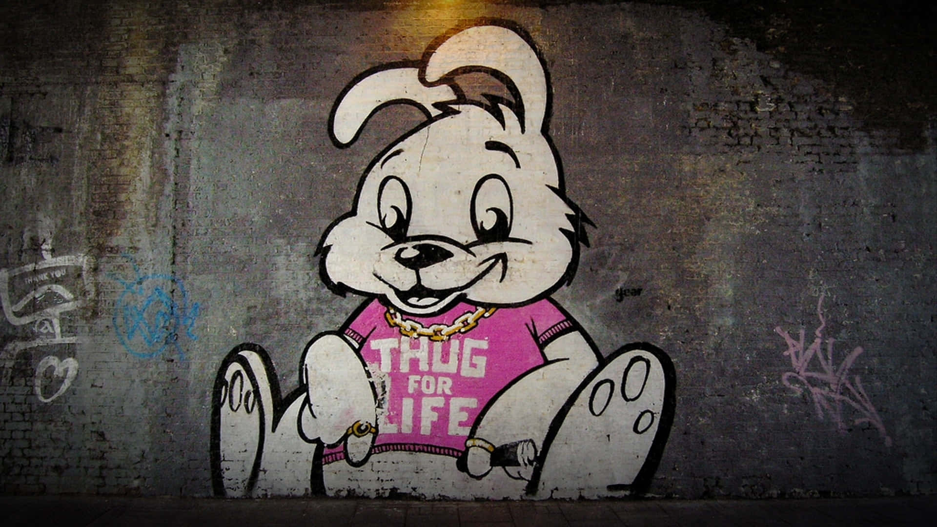 The Spirit Of Hip Hop Captured In Street Art Background