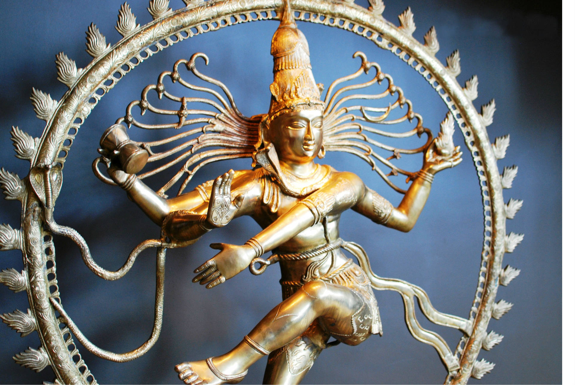 The Spiritual Dance Of Nataraja. Background