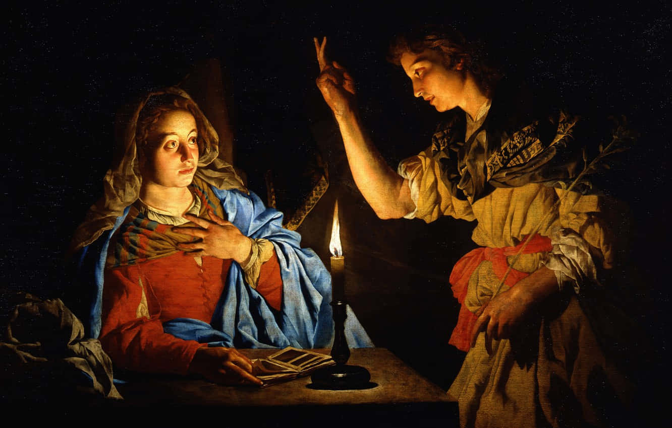 The Spiritual Power Of Religious Art Background