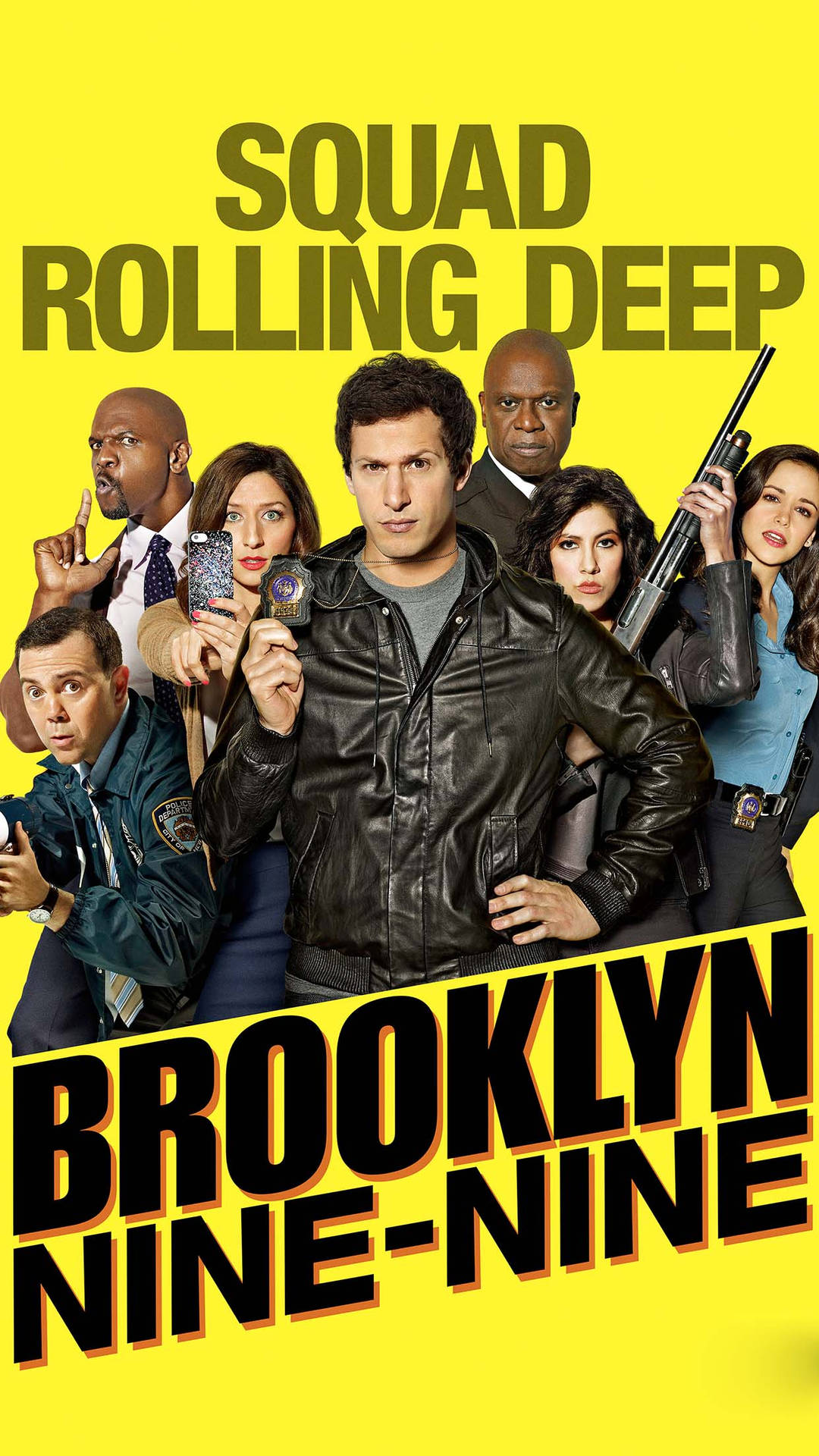 The Squad From Brooklyn Nine Nine Rolling Deep Background