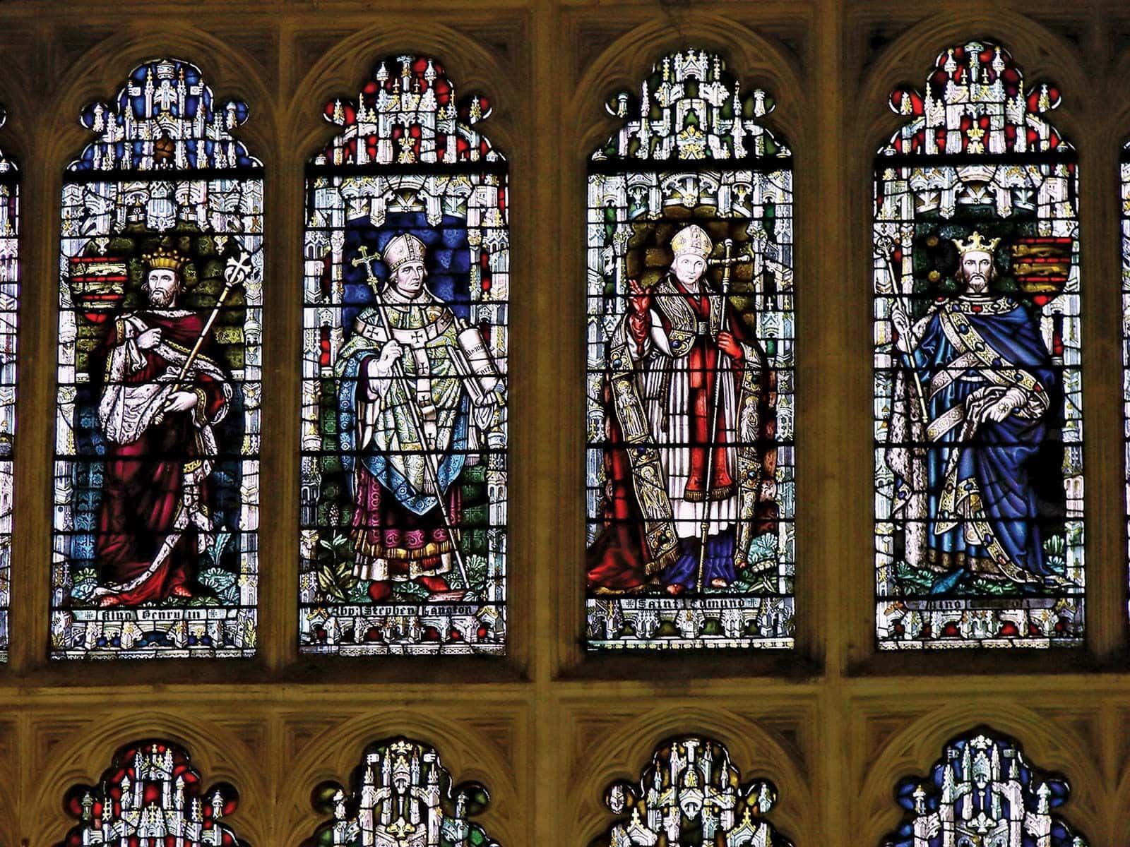 The Stained Glass Windows Of Canterbury Cathedral