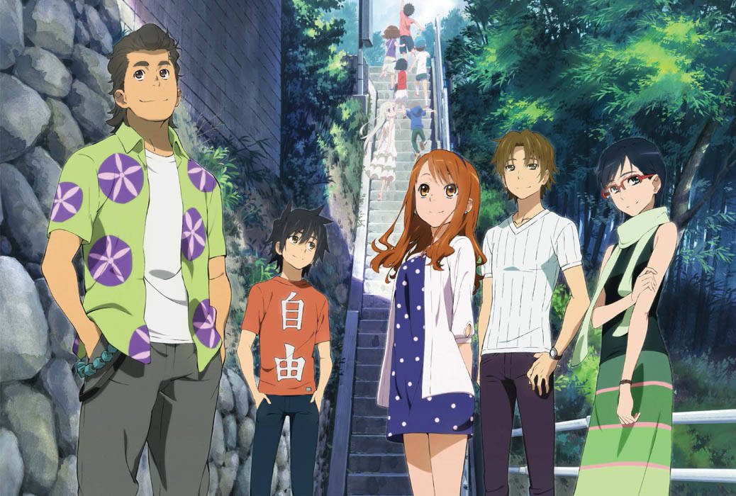 The Stairs Anohana Background