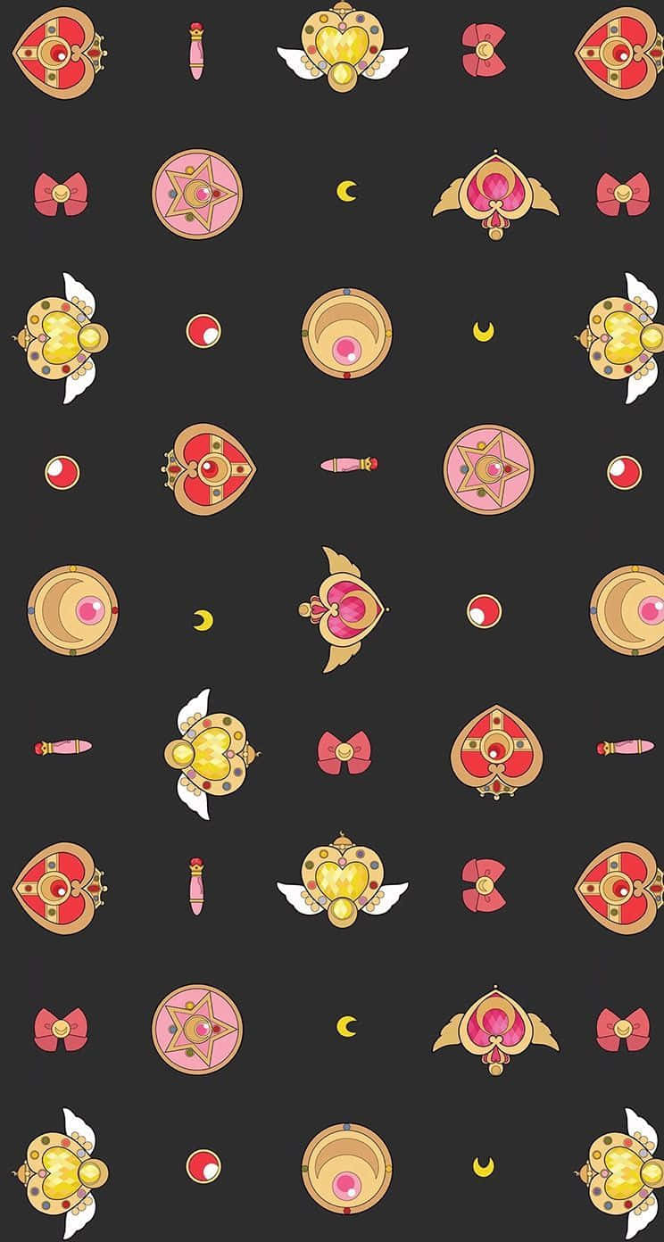 The Stars Align In Sailor Moon's Classic Pattern Background