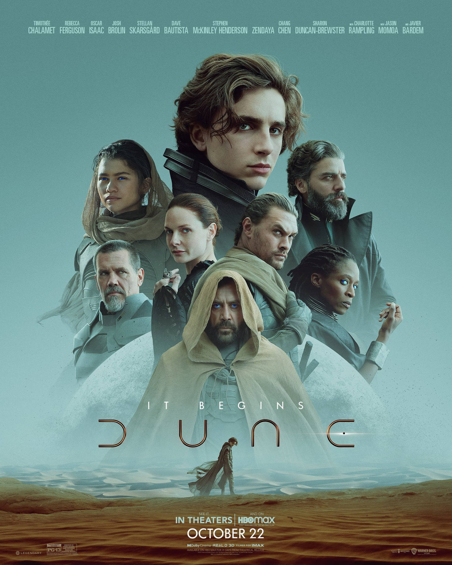 The Stellar Cast Of Hbo's Highly Anticipated Dune Film Background