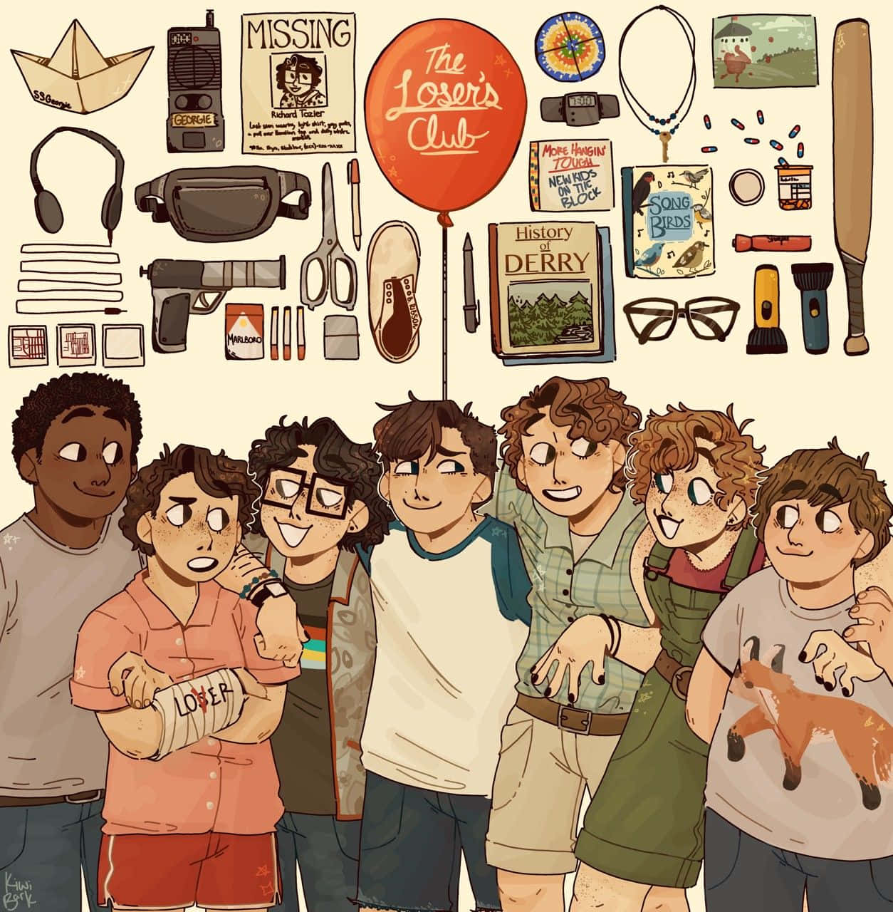 The Strangers By Sarah Saunders Background