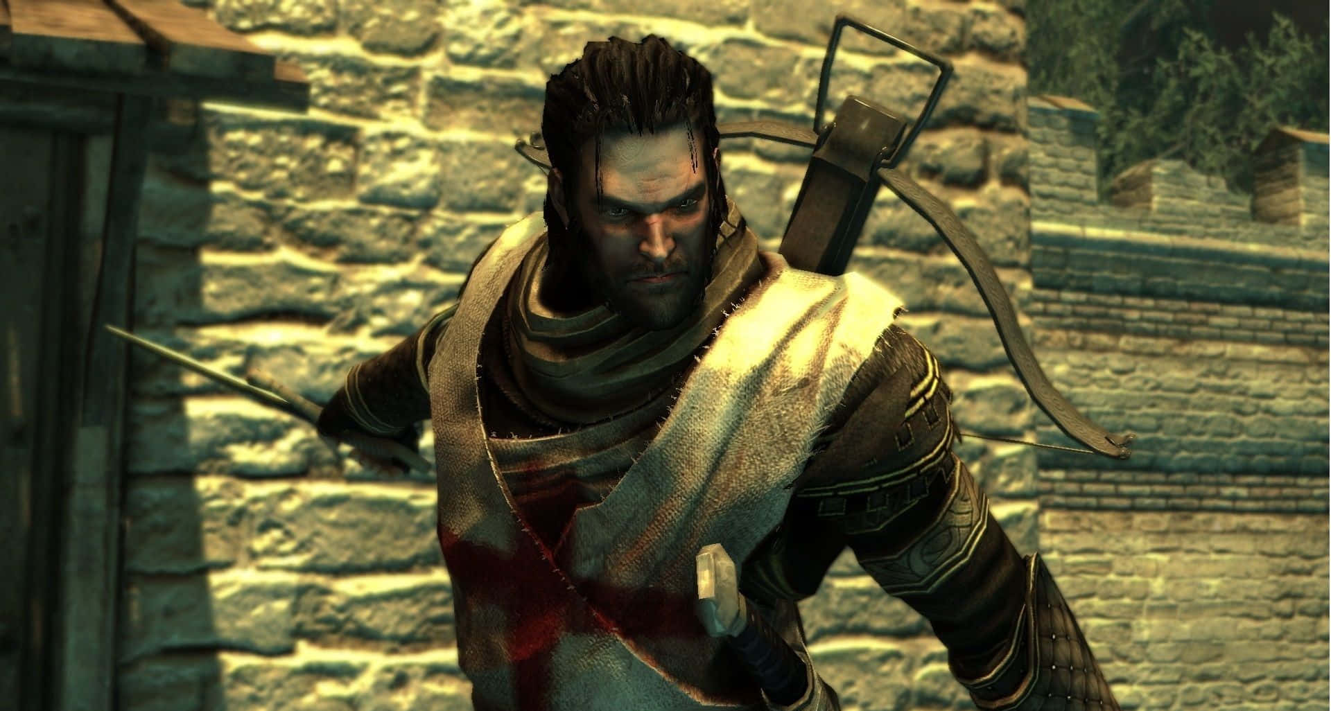 The Strength Of A Crusader Background