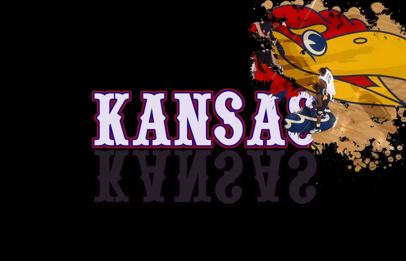 The Strength Of The Kansas Jayhawks Background