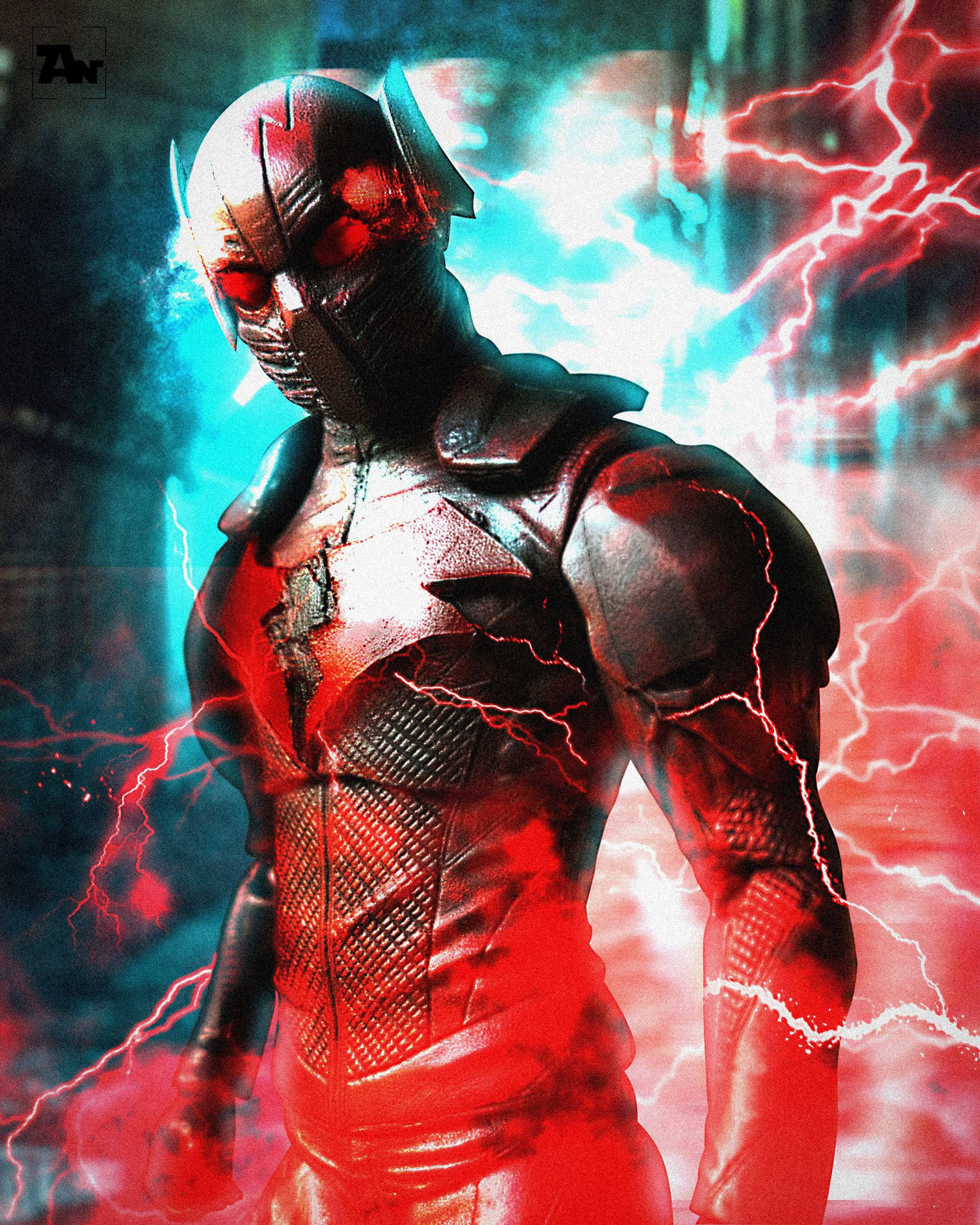 The Striking Red Death - An Unleashed Power Of Nature Background