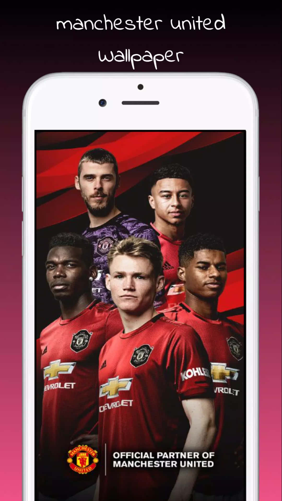 The Stunning 2020/2021 Manchester United Team Background