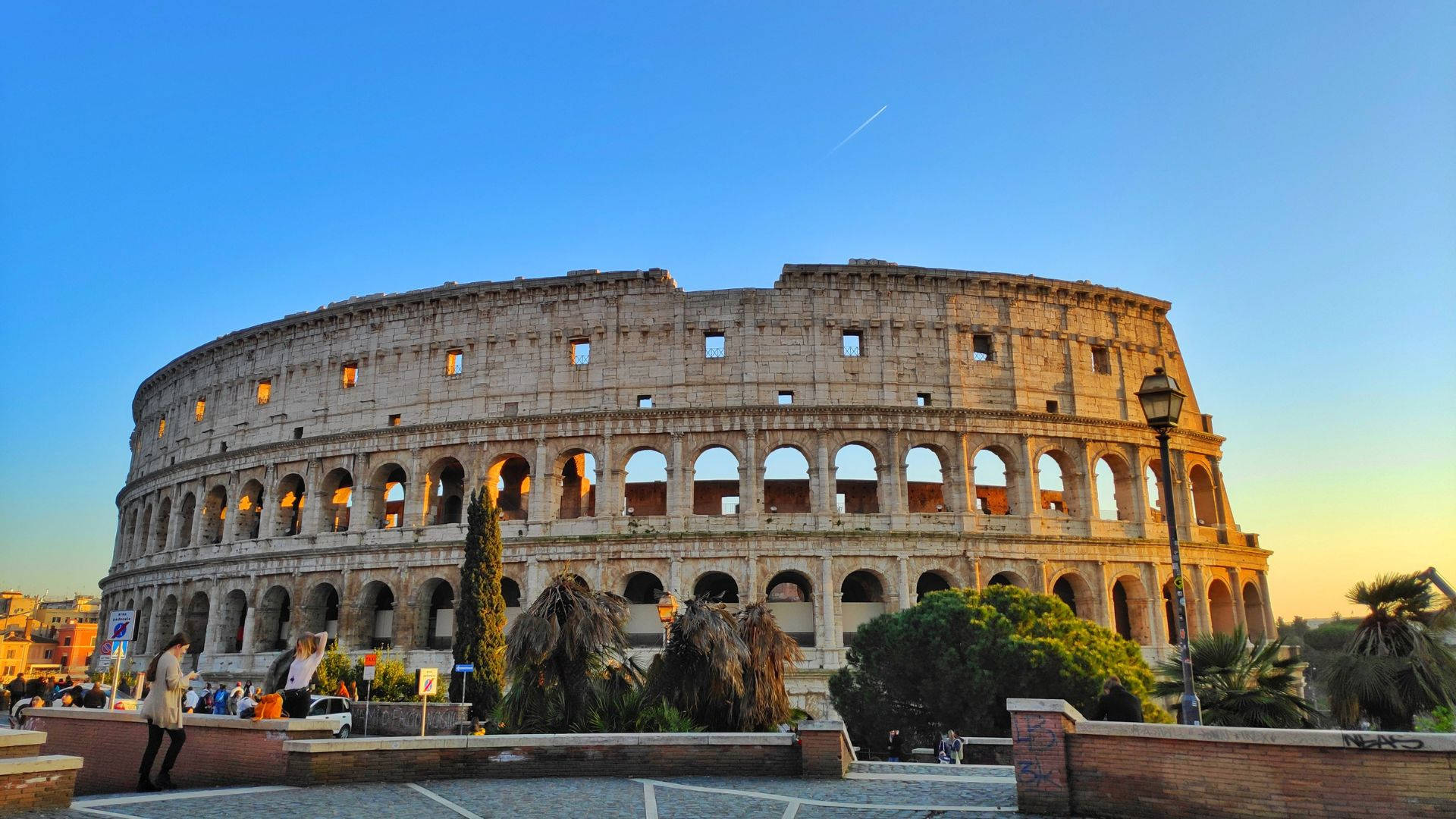 The Stunning Colosseum Background