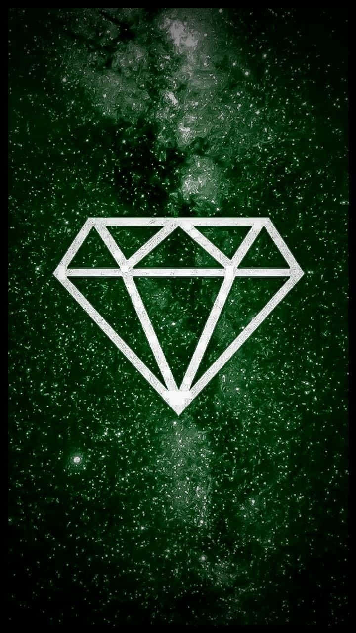 The Stunning Galaxy Diamond Background