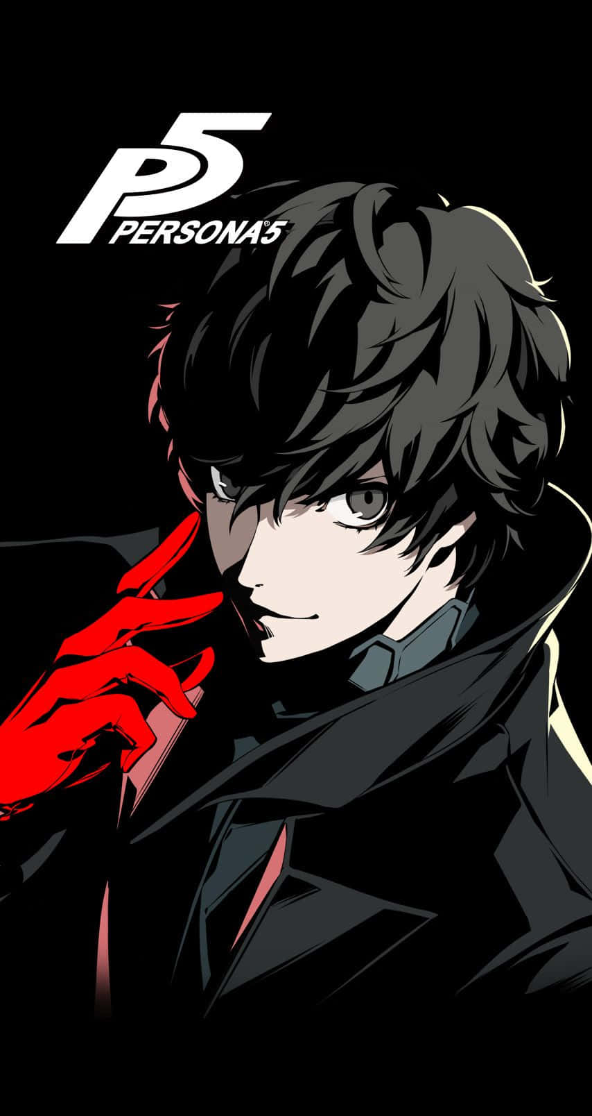 The Stylish And Iconic Persona 5 Logo Background
