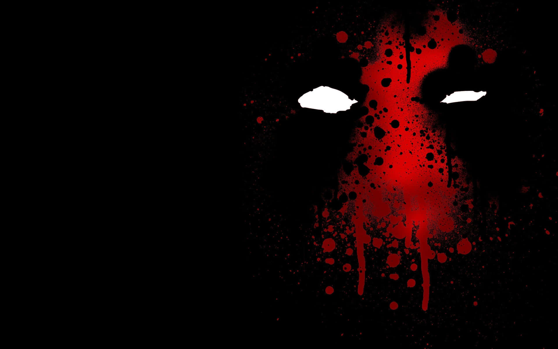 The Stylish Black Deadpool Background