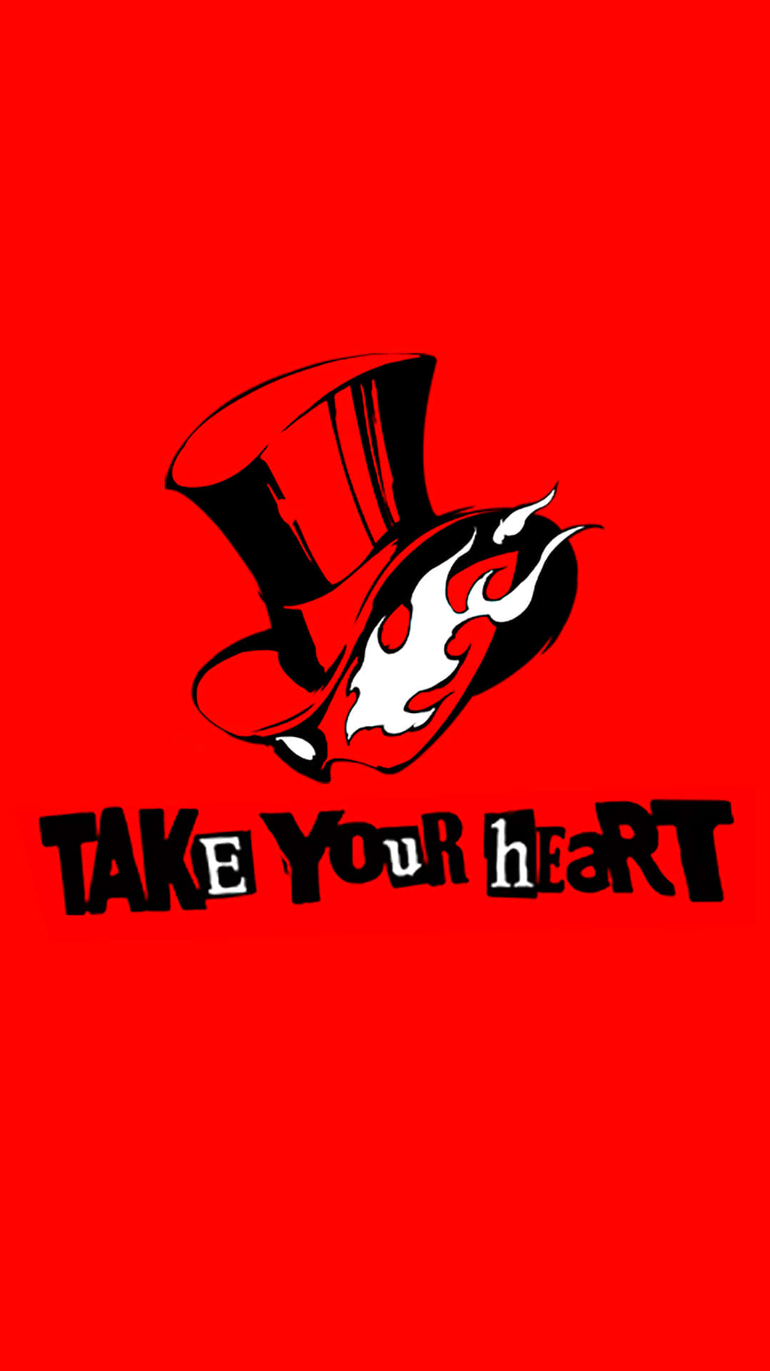 The Stylish Logo Of The Popular Video Game Persona 5 Background