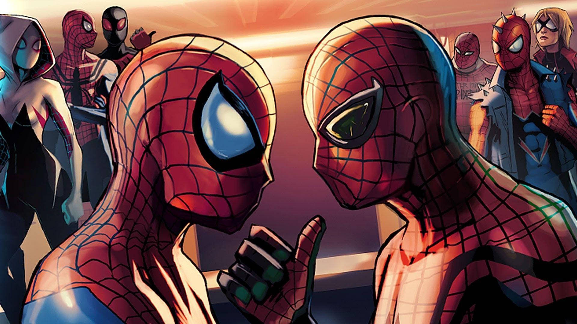 The Superior Spider-man Standoff Background