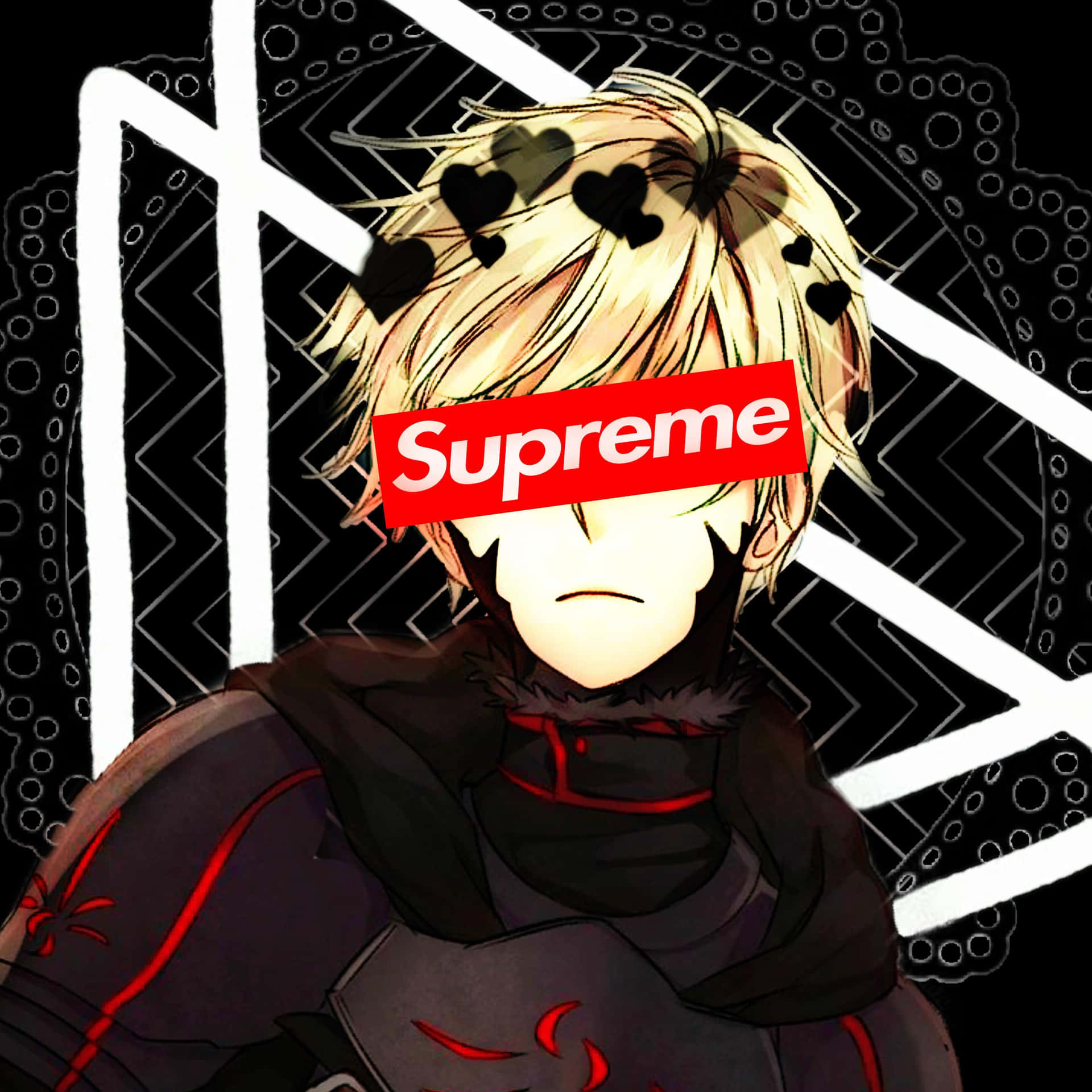 The Supreme Boys Sport Stylish Streetwear Looks Background