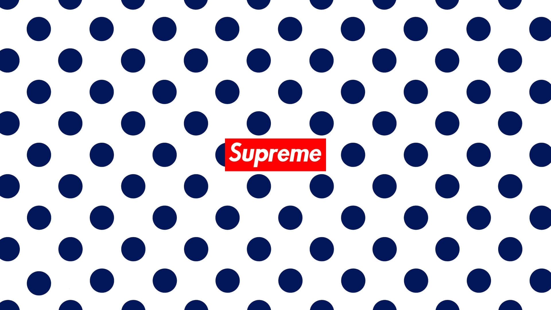 The Supreme Logo In All Its Bold, Celebrated Glory.