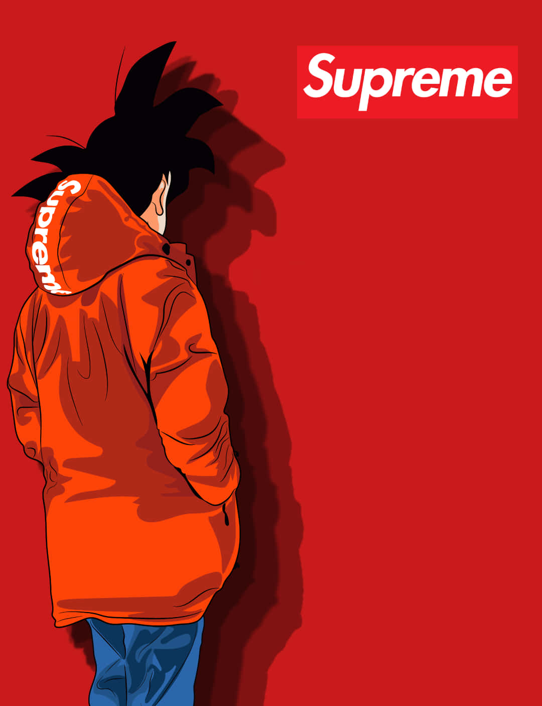 The Supremely Powerful Goku Background