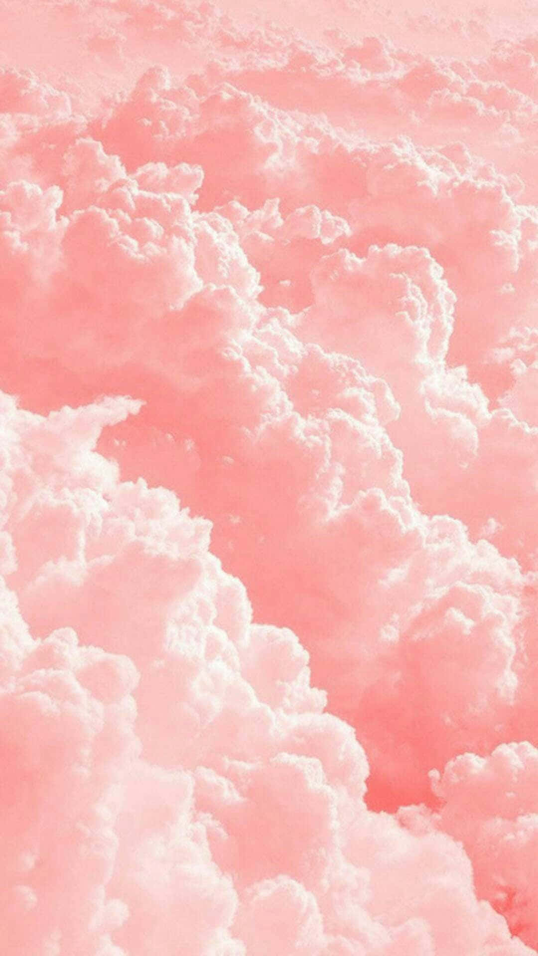 The Sweetest Treat - Deliciously Sweet Pink Cotton Candy Background