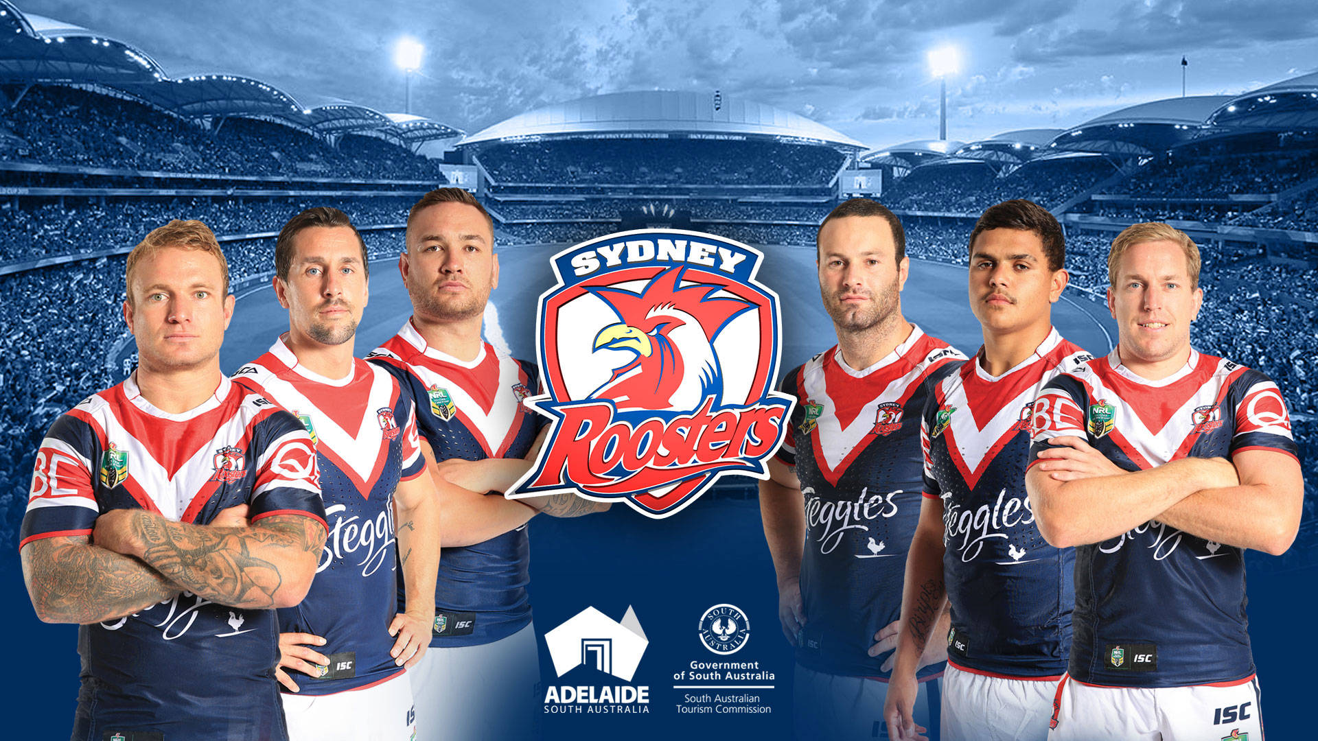 The Sydney Roosters Of Nrl Background