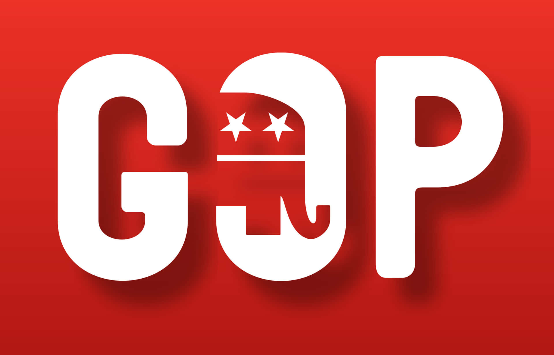 The Symbol Of Strength - Gop Elephant