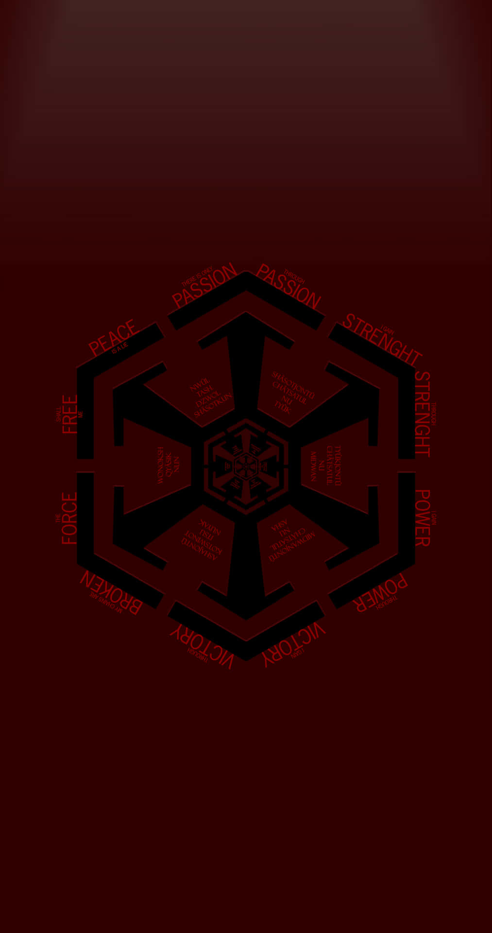 “the Symbol Of The Galactic Empire” Background