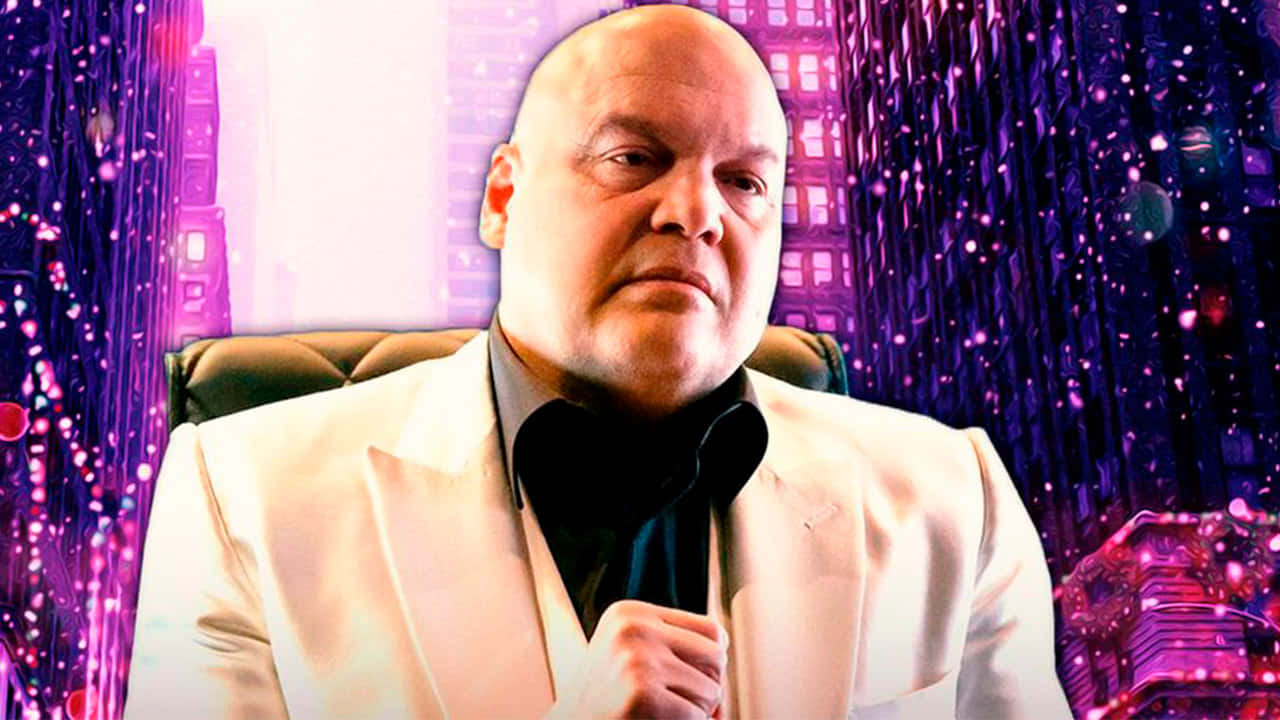 The Talented Vincent D'onofrio Posing For A Striking Portrait Background