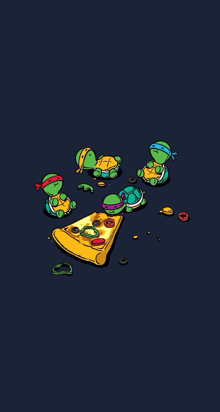 The Teenage Mutant Ninja Turtles All In One Place! Background