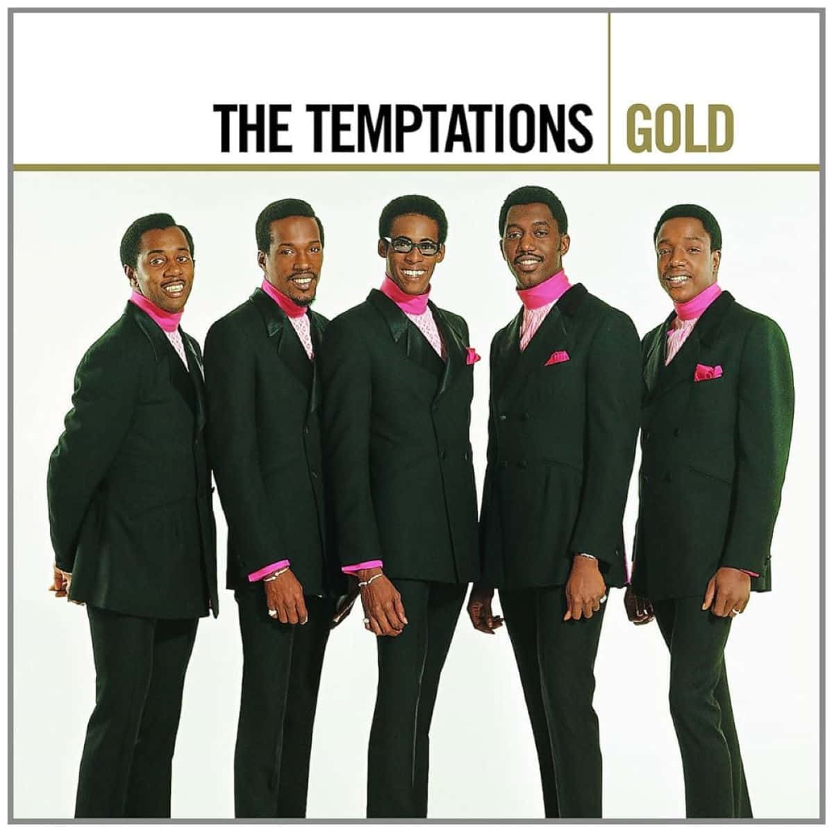 The Temptations Gold Album Cover Background