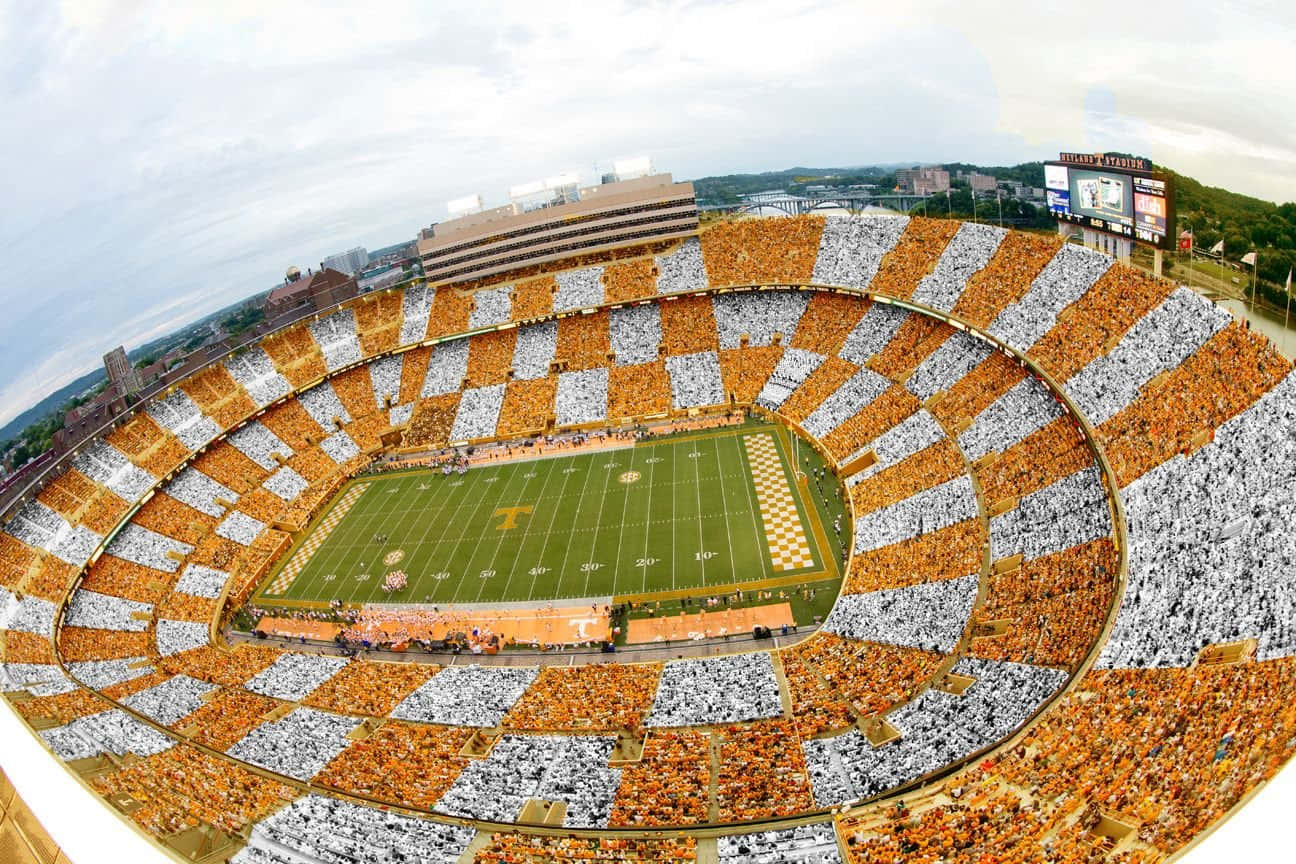 The Tennessee Volunteers Ready For Action! Background