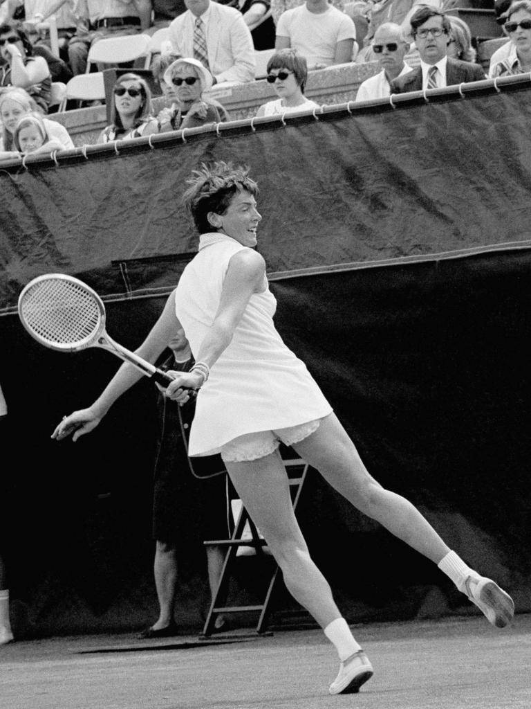 The Tennis Legend - Vintage Photograph Of Margaret Court Background